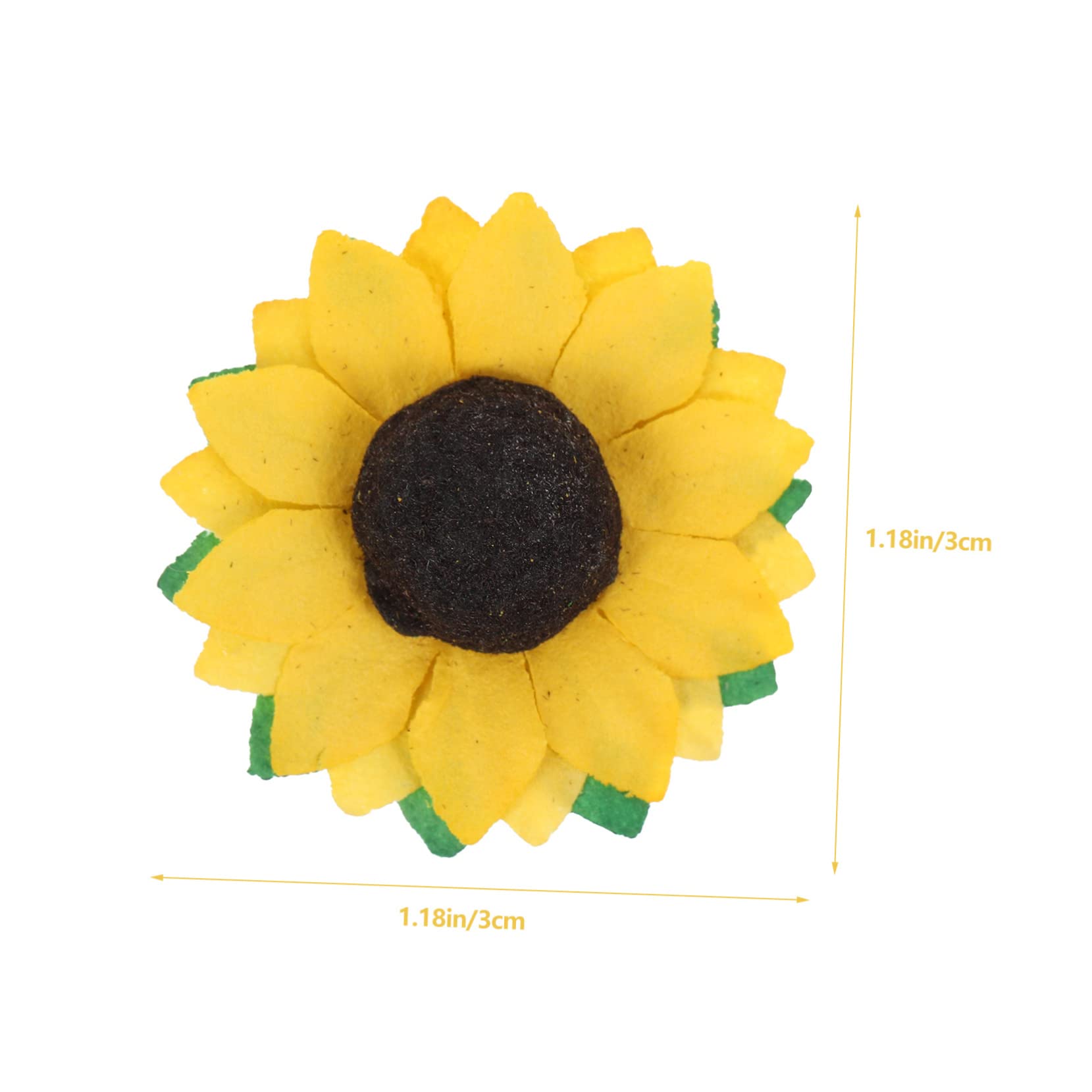 Amazon | HOLIDYOYO 100個 向日 花 ディボックス用装飾 合いで温
