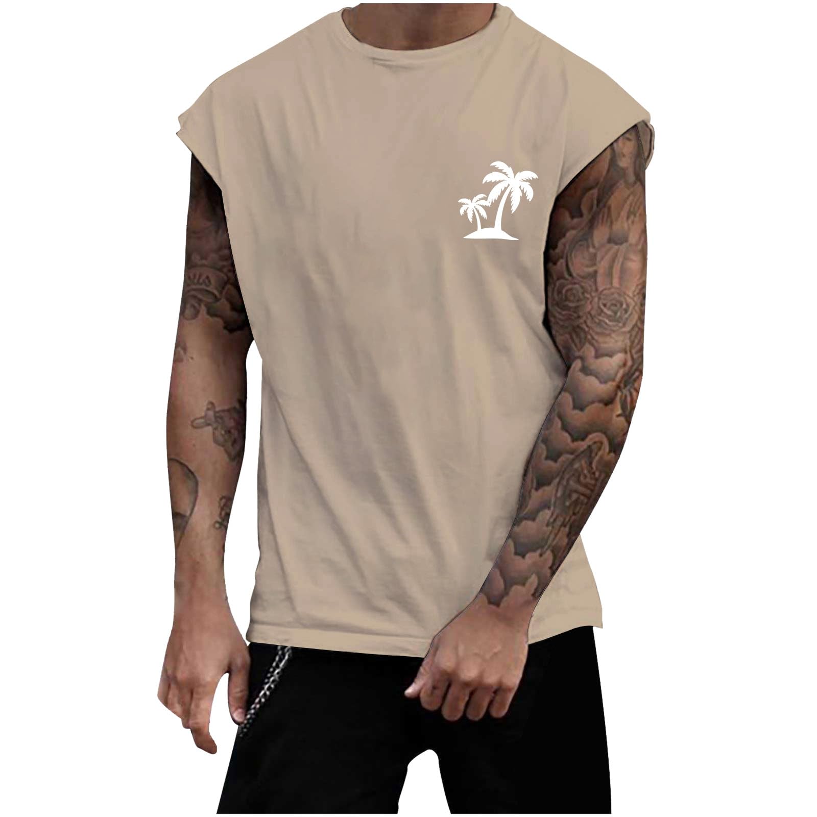 Generic Precio Camiseta Termica Hombre Camisa Musculosa Hombre Camiseta Verde Agua Hombre Camisetas para Amigos Hombre Y Mujer Camisa 3 Botones Hombre Camisa Manga Corta con Bolsillo Hombre Camisetas Cuello