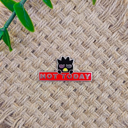 Image of Cute Cartoon Black Penguin Pin - Fun Series | Premium Enamel Pin - Statement Lapel Pin - Plated Badge for Clothing, Bags, Hats, Jackets, and Lanyards