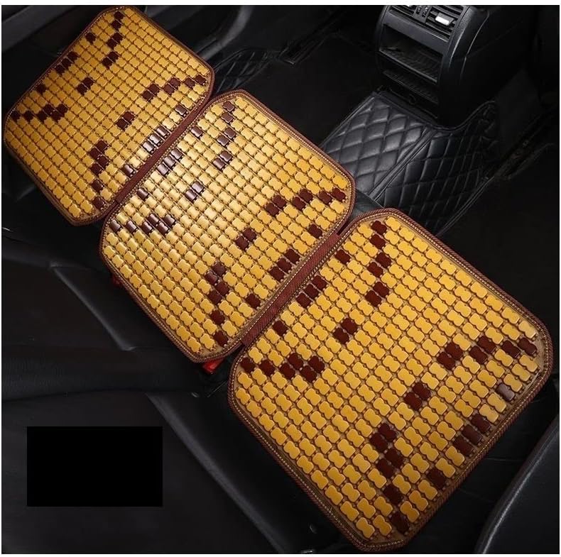 F Car Seat Cushion Summer Cool Cushion Single Piece Universal Bamboo Piece Breathable Ice Silk Car Rear Cool Mat Cushion Truck Seat Cushion Y (Color : A)