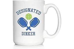 Dinker Pickleball Ceramic Coffee Mug