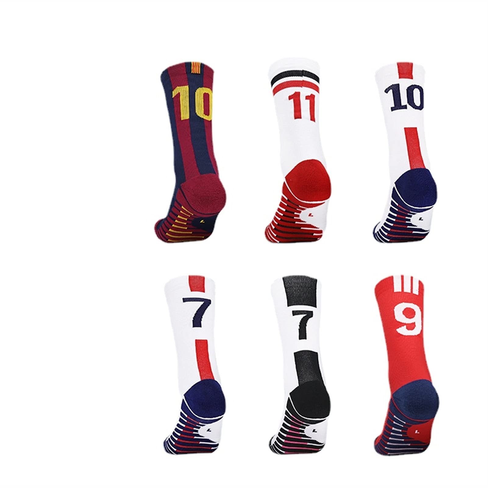 Tendencia Hombres Calcetines de fútbol Anti resbalón Ciclismo calcetín Calcetines de Tela de Tela de Tela de Tela Hombres Corriendo Malla Calcetines de Baloncesto Calcetines Deportivos