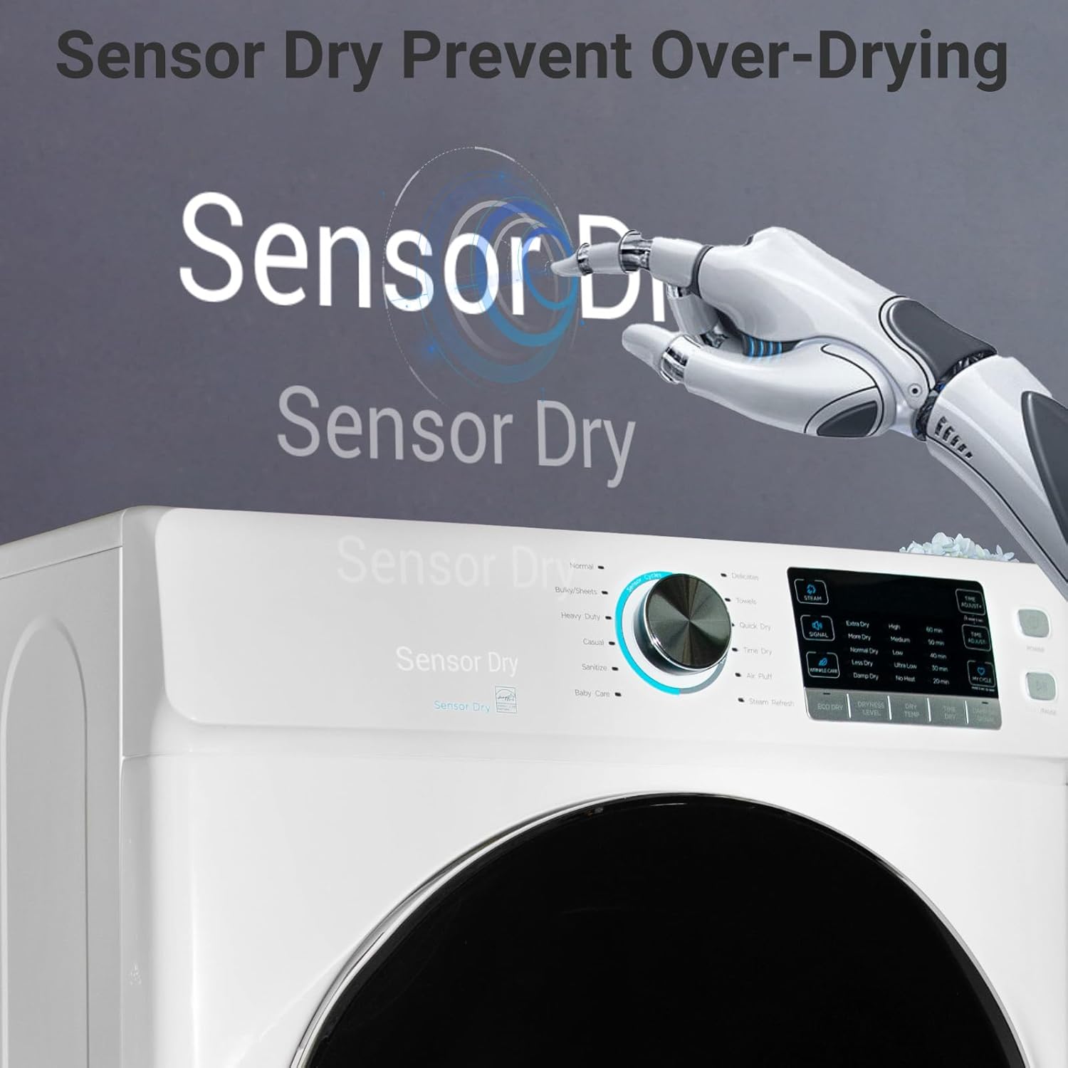 Best Features of the Techomey Electric Clothes Dryer
