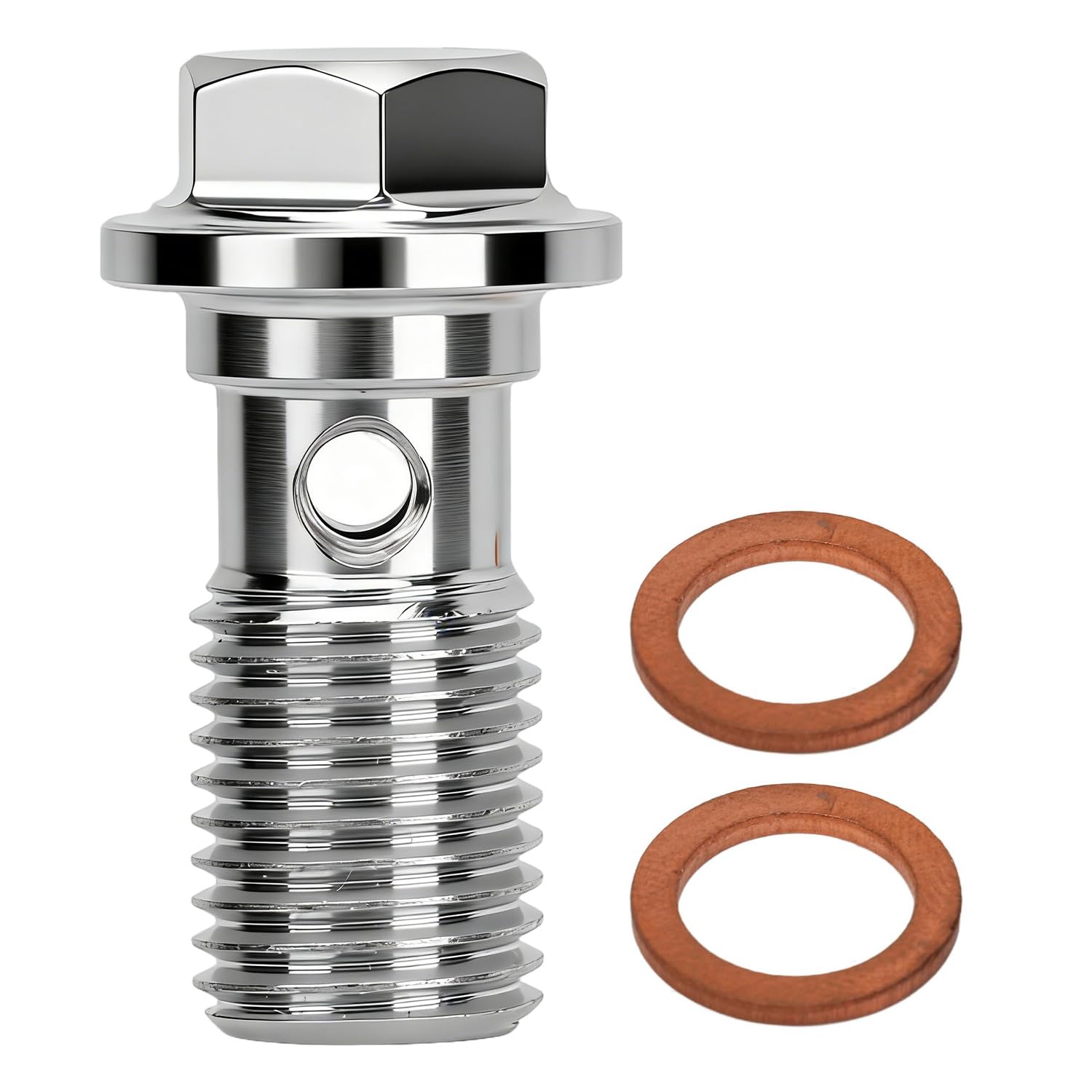 Boulons Banjo M16x1.5mm Pour Frein De Voiture - Longueur 53mm - Neuf - Marque Uxcell