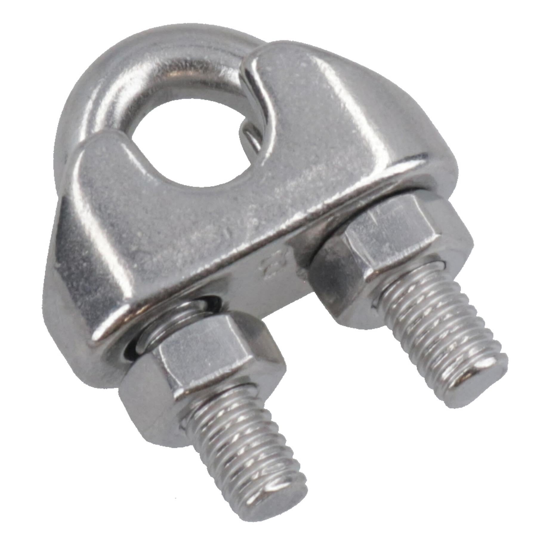 8 mm filo corda/cavo morsetto acciaio inossidabile 316 grado marino 10PC