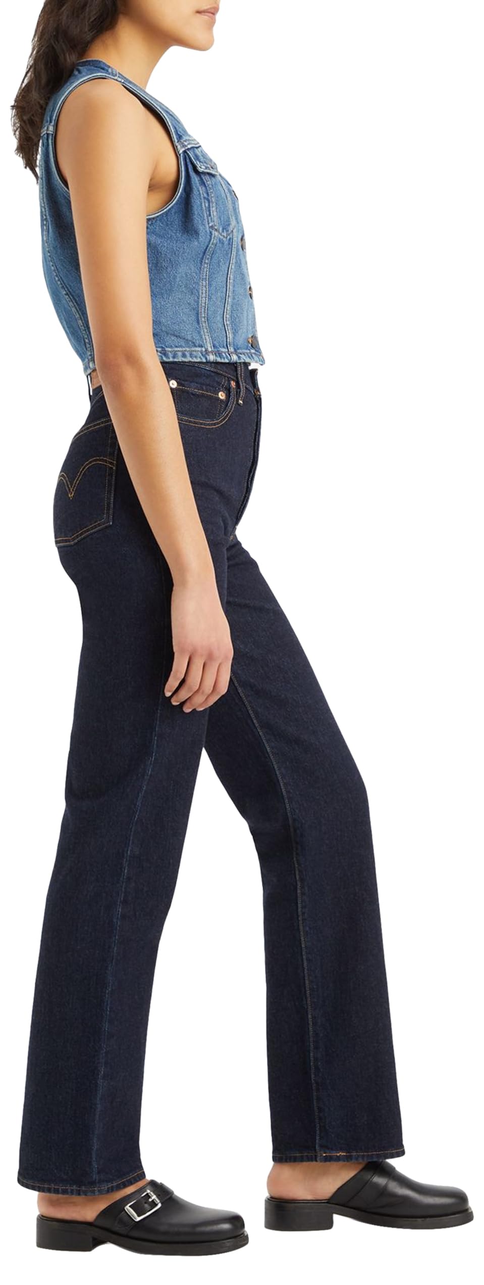 Levi's Ribcage Full Length Jeans Donna