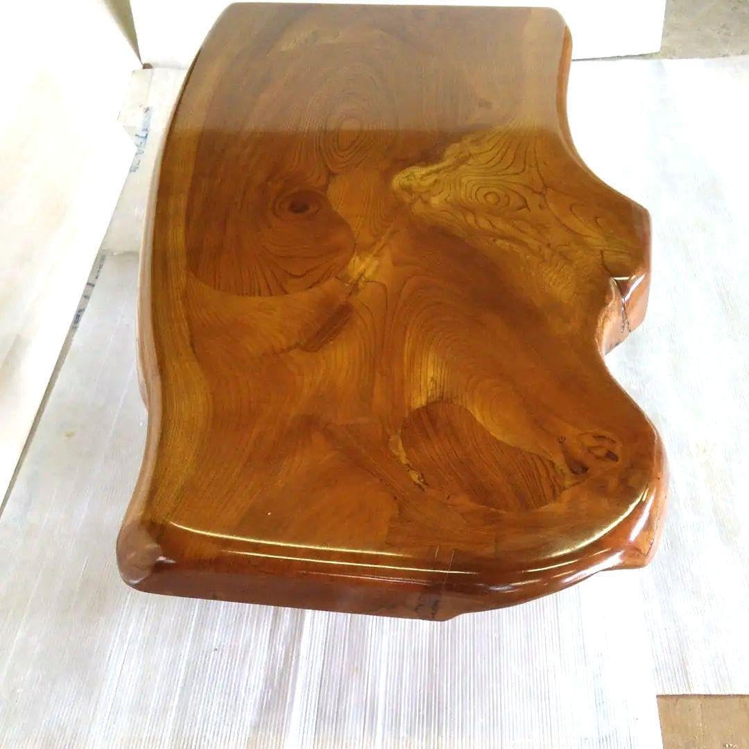 天然欅変杢座卓 楽天市場】ケヤキ無垢一枚板座卓の通販