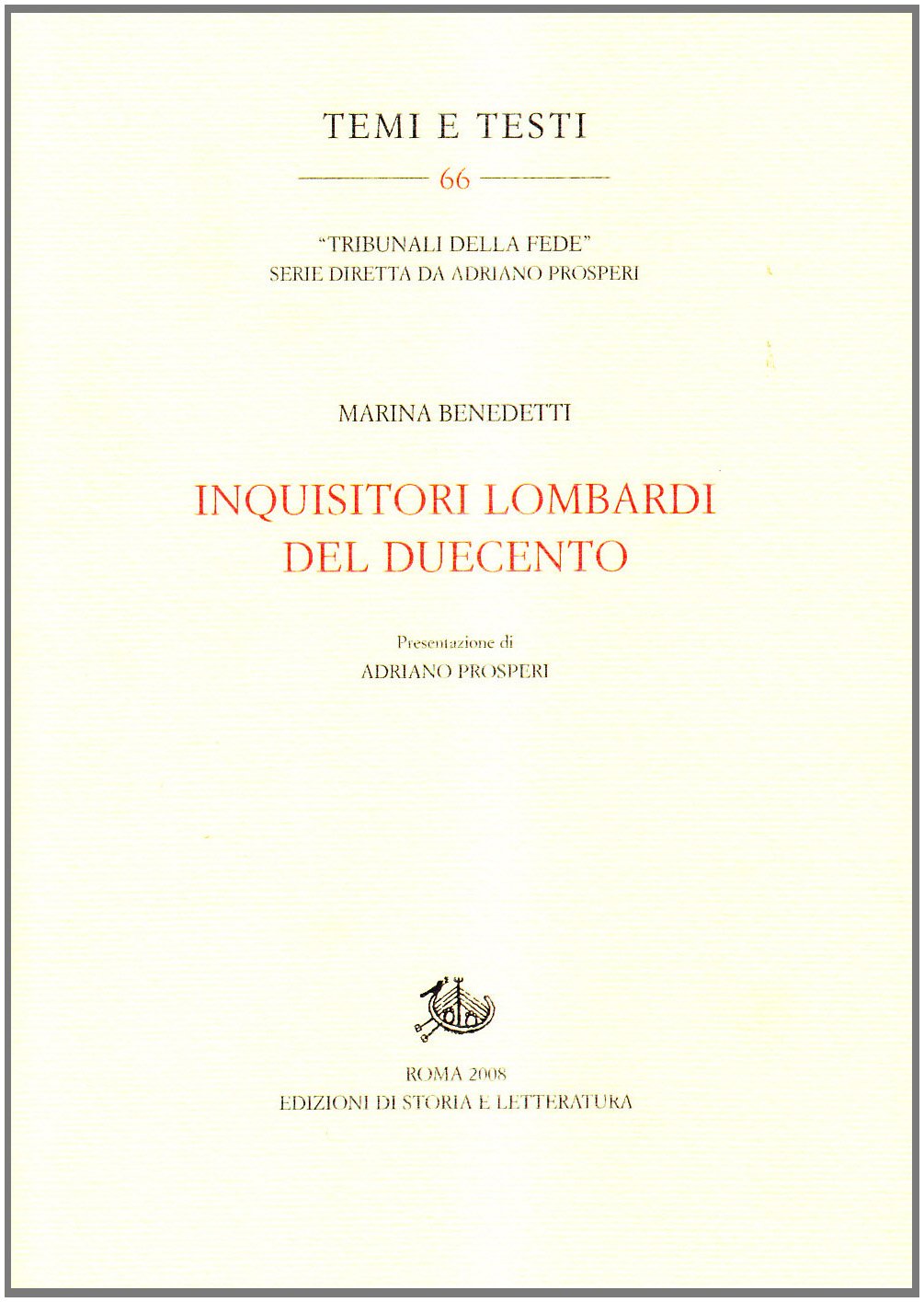 Inquisitori Lombardi Del Duecento - 4