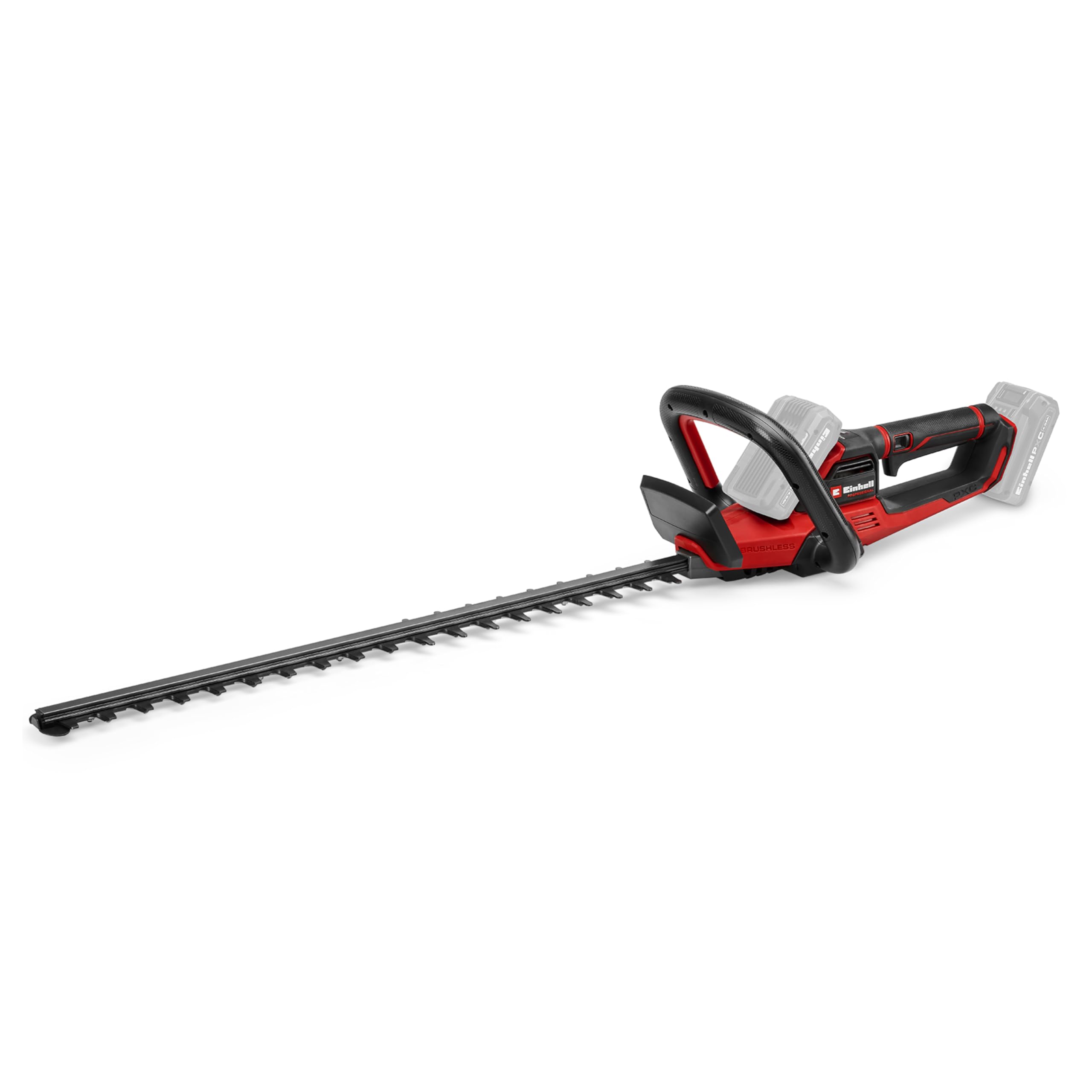 Einhell Professional Cortasetos con batería GP-CH 36/65 Li BL-Solo Power X-Change (36 V, Longitud de Corte 65 cm, Distancia Entre Dientes 30 mm, Brushless, Sistema antibloqueo, sin batería)