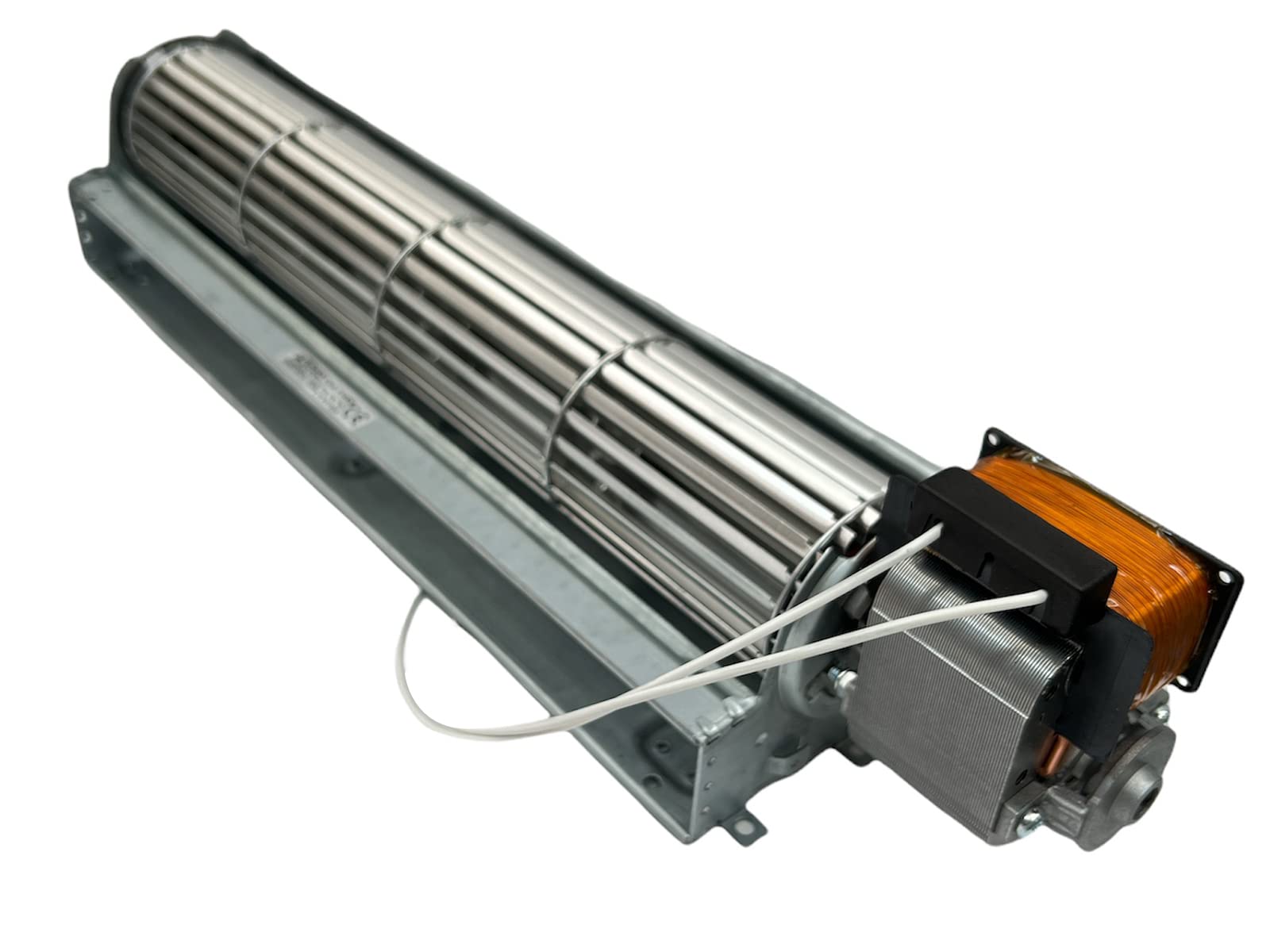 eRicambi, Ventilatore Tangenziale per Stufe a Pellet TGA 60/1-360/40 EMMEVI - FERGAS 114503X, Ø Ventola 60mm, Dimensione Bocchetta 364x40mm, Lunghezza Totale 451mm Superior