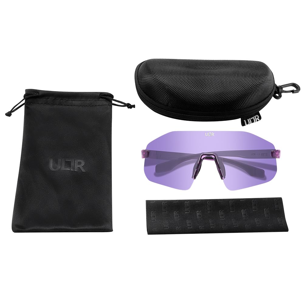 Sportbrille für Herren & Damen – Hochwertige Fahrradbrille für Herren & Damen mit UV 400 Schutz – schnelle Brille ideal zum Radfahren