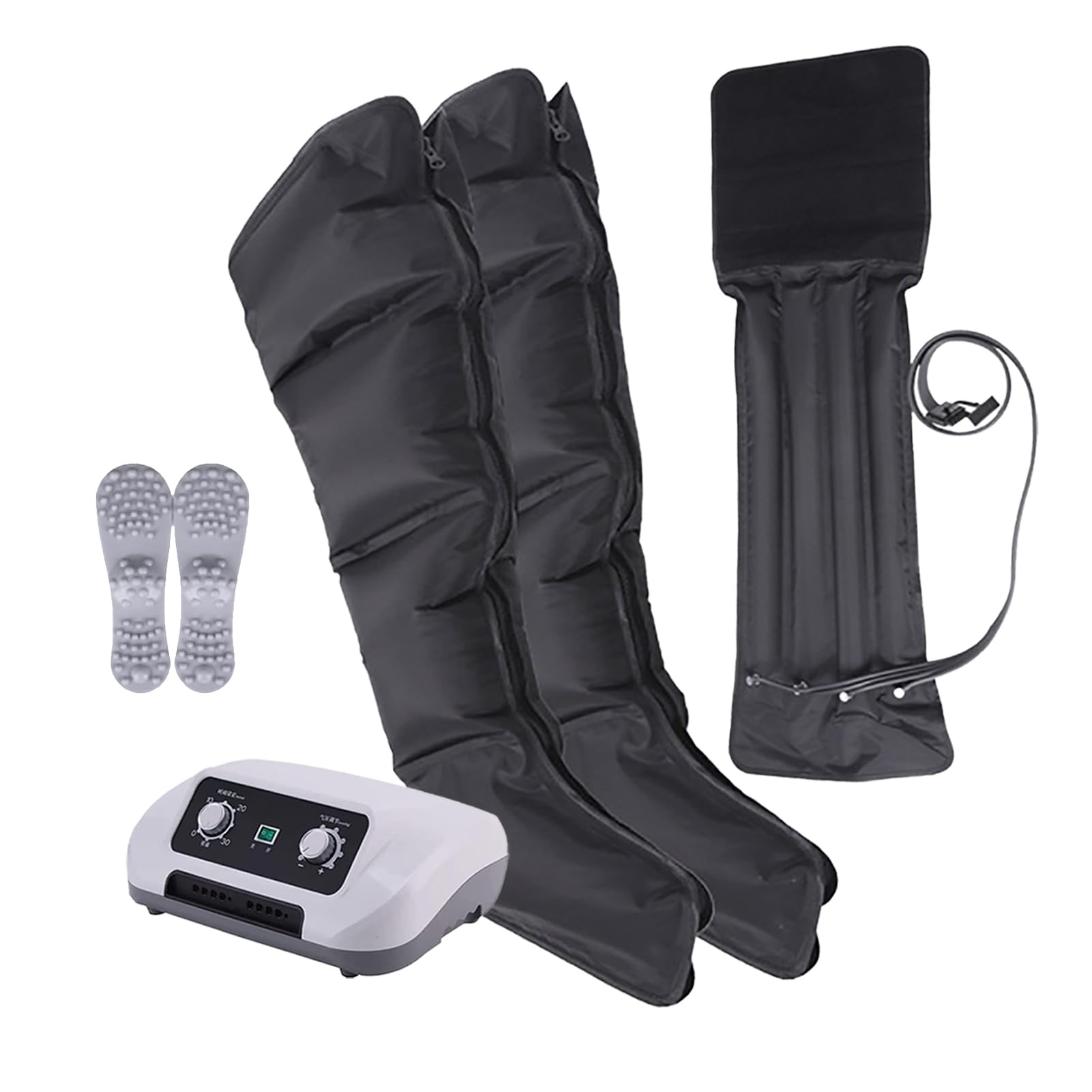 Macchina massaggiante elettrica a compressione d'aria, strumento per il rilassamento di tutto il corpo, braccia, gambe e vita a 4/6 cavità, trattamento del lipedema alle gambe, massaggiatore