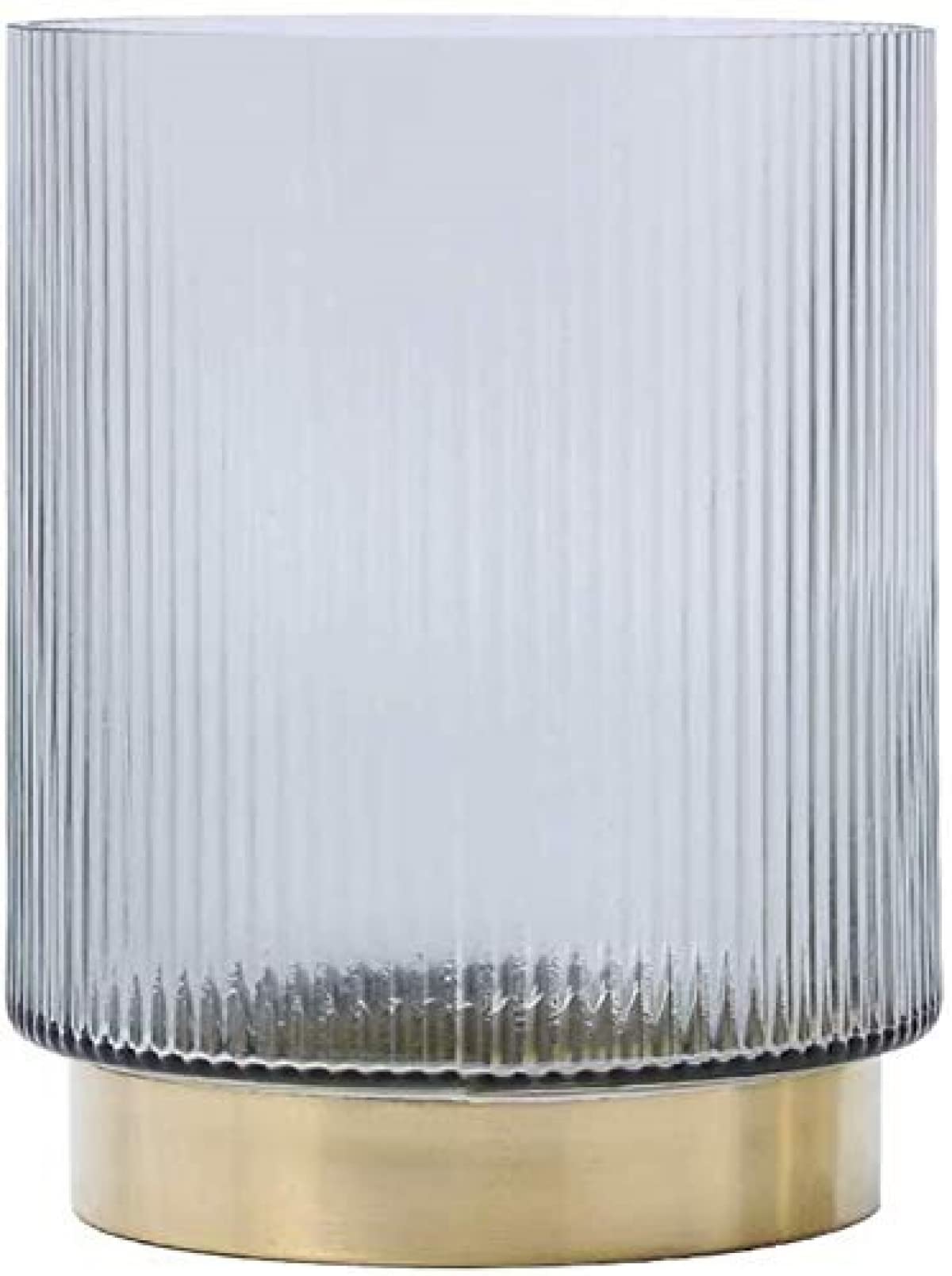 COERSD Vases Glass Crystal Gathers Borosilicate Fine Compartment Large Living Room Bedroom Decoration Hydroponic Flower Arrangement Transparent-19 * 14 * 13cm