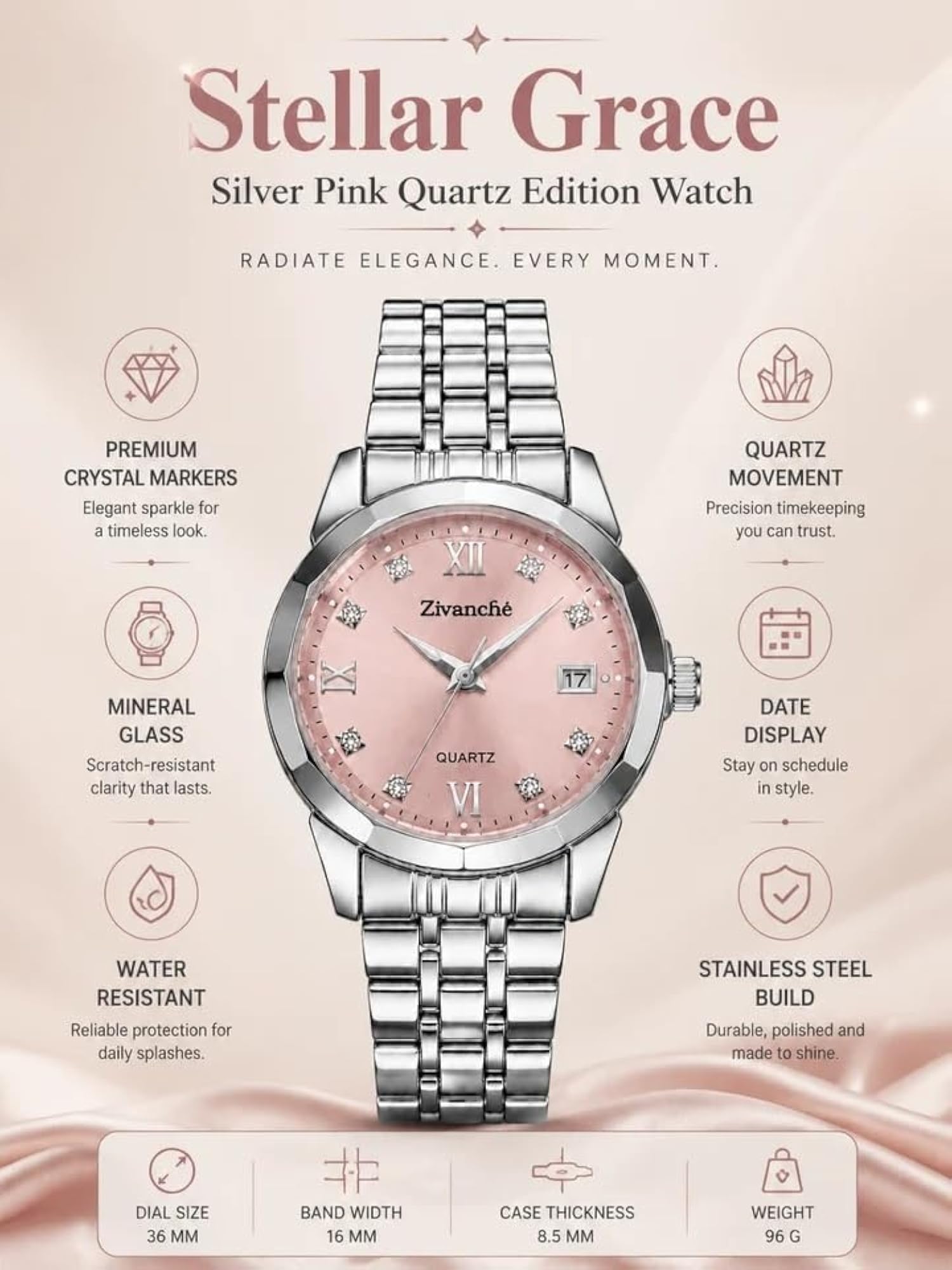 Stellar Grace Quartz Edition Premium Women's Analog Watch