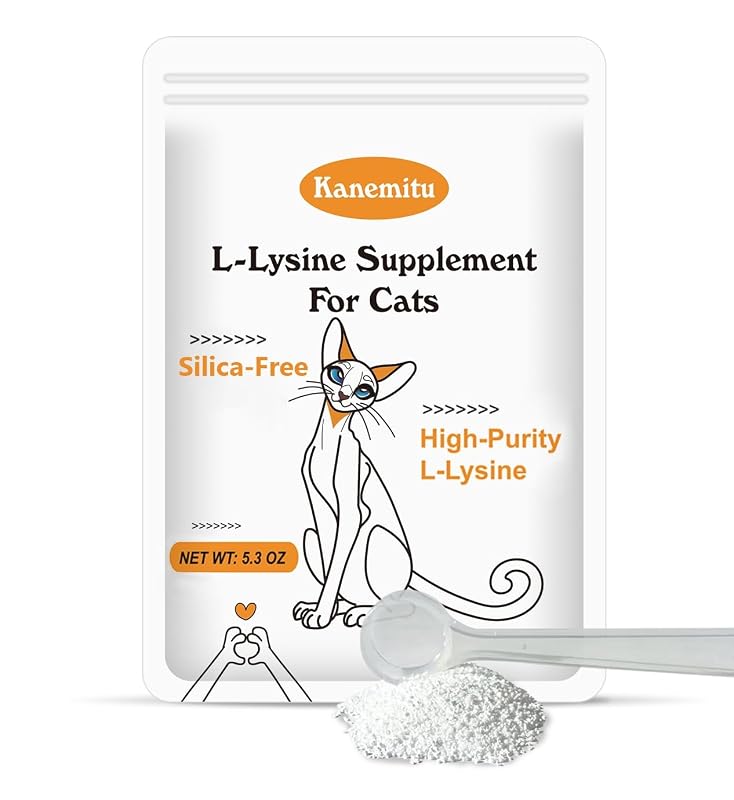 金光くん Suplemento de L-lisina para gatos em pó, porção de 500 mg, 150 g