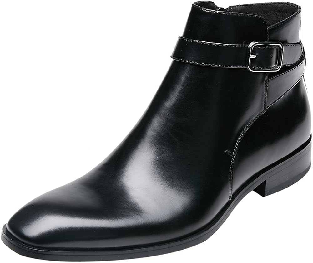 Mens dress boots with zipper Clearance