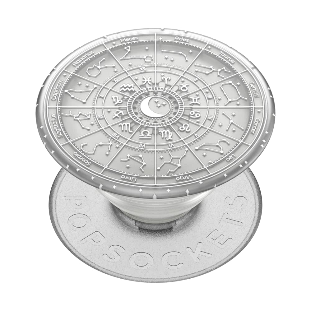 ​​​​PopSockets Phone Grip with Expanding Kickstand, Adhesive Grip - Translucent Star Signs