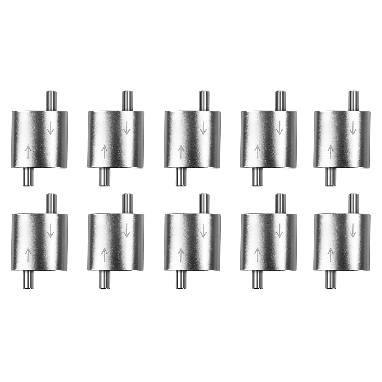 Newft Multicolor 10Pcs Wire Rope Clip Quick Locking Mechanism Adjustable Bidirectional Steel Wire Rope Clamp Cable Clip Enduring Suspension Hardware Accessories