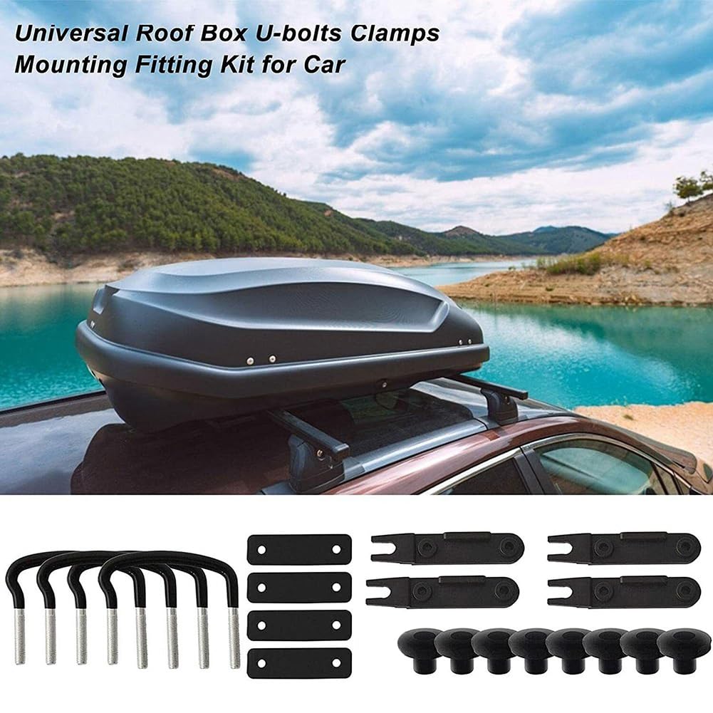 Predolo U-Bolzenklemme Für Dachbox - Edelstahl Befestigung Für Dachgepäckträger