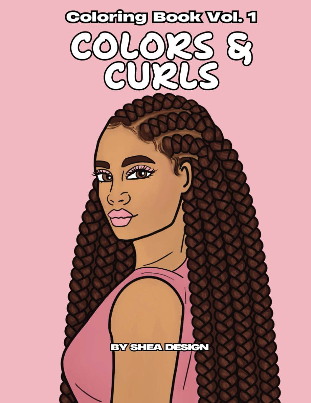 Colors and Curls Coloring Book Vol 1