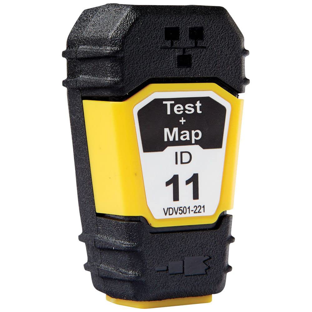 Klein Tools VDV501-221 Cable Tester Remote, Test + Map Remote #11 for Klein Tools Scout Pro 3 Cable Tester