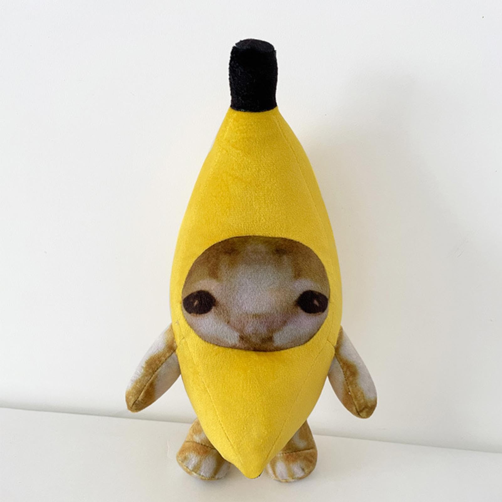 Amazon.co.jp: バナナキャット バナナ猫ぬいぐるみ 可愛い猫模様