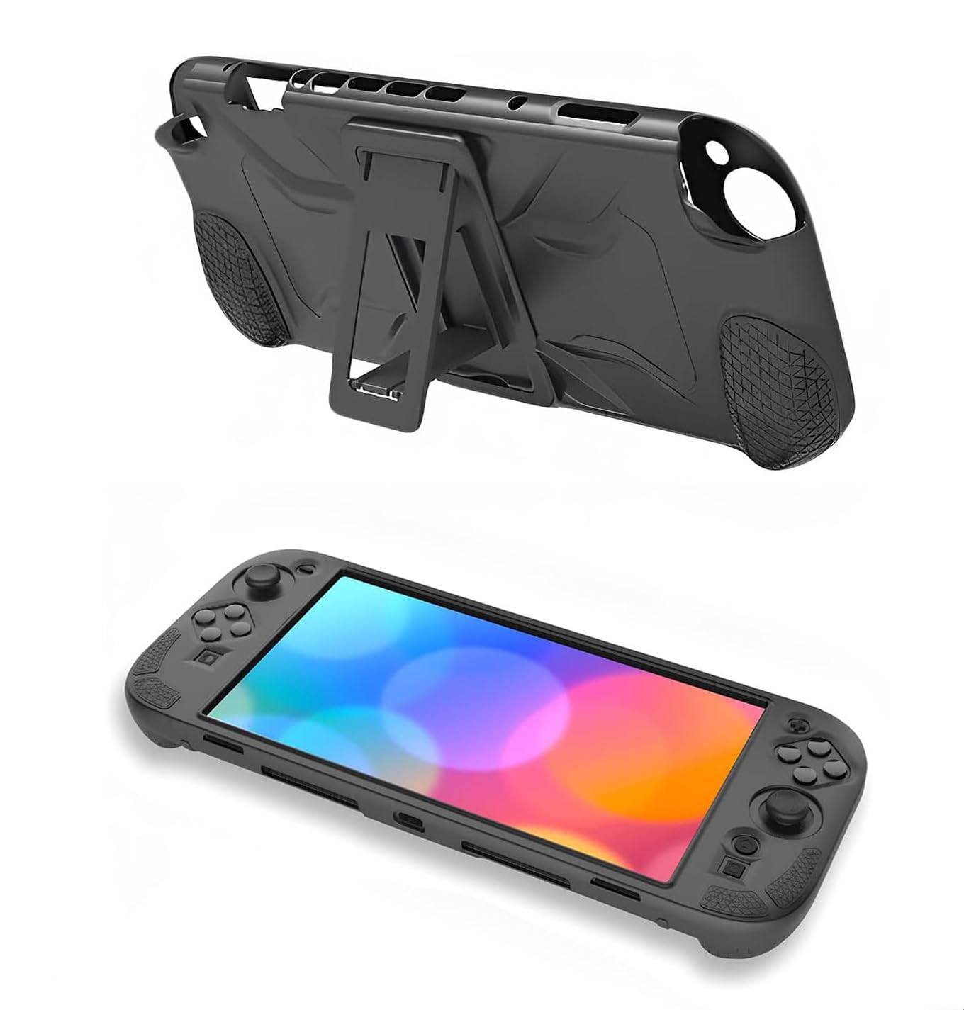 Longhui Switch 2 Silicone Case, Black