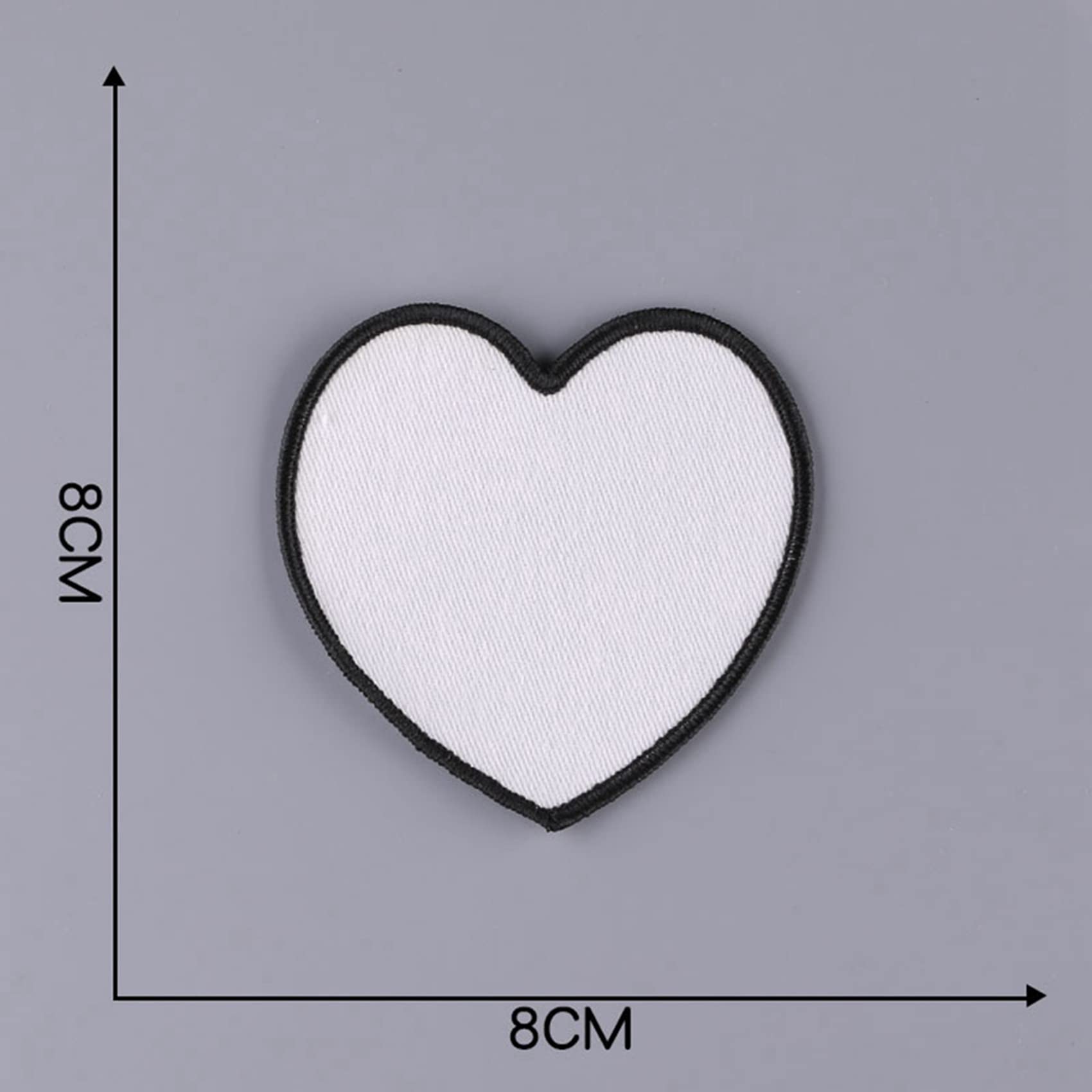 180 parches de sublimación en blanco de tela, parches termoadhesivos para reparar sombreros, camisas, zapatos, suministros