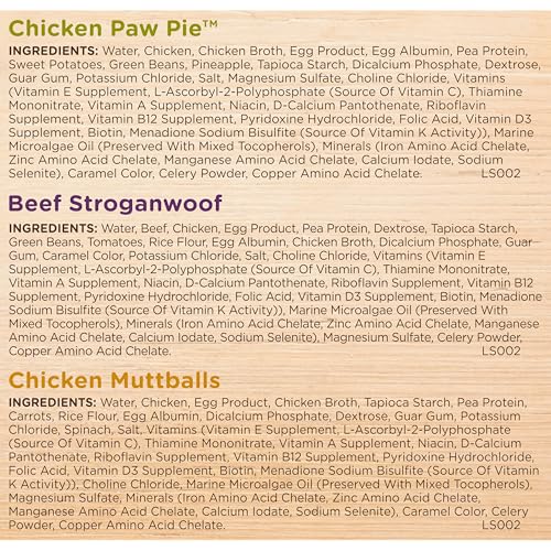 Nutrish Hearty Recipes Wet Dog Food Variety Pack, 8 oz. Tubs (Rachael Ray) - image 9