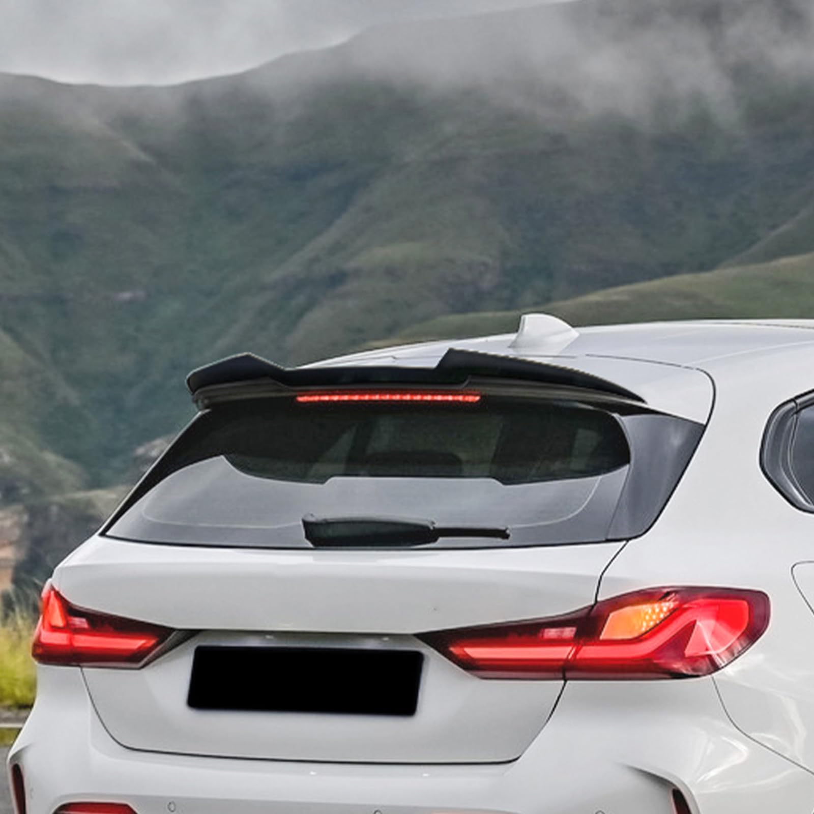 Alerón trasero de coche para BMW Serie 1 F40 M Sport 2019-2024, color negro