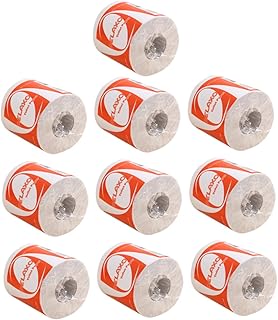 LALAFINA 10 Rolos De Papel Higiênico Rolos De Papel Higiênico Rolos De Papel Higiênico Papel Higiênico De Três Camadas Papel Higiênico Para Festas Papel Higiênico Doméstico Papel Higiênico