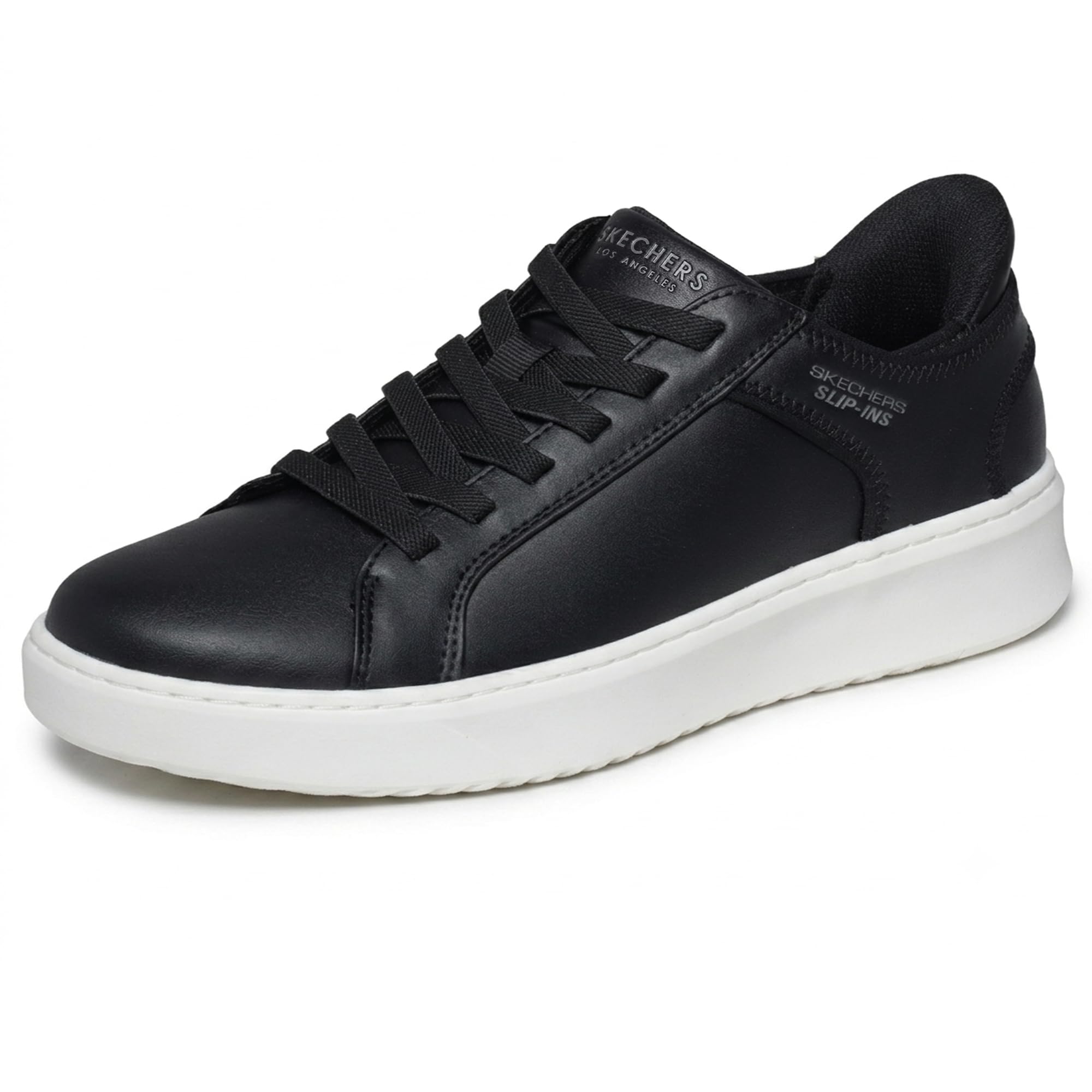 Skechers Men's Black Slip-Ins: Court Break - Double Vented Sneaker In Size 13 | Textile/Synthetic