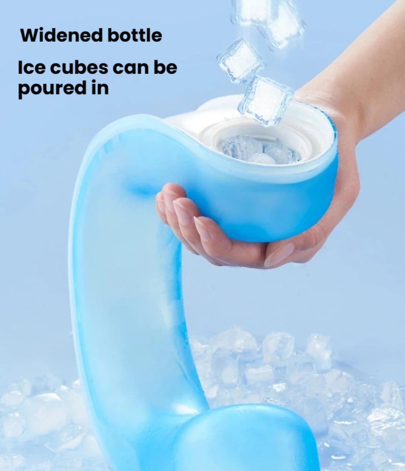 Anillo de enfriamiento reutilizable para el cuello, envoltura de cuello de hielo, tubo enfriador de cuello de verano para aliviar el calor, actividades al aire libre