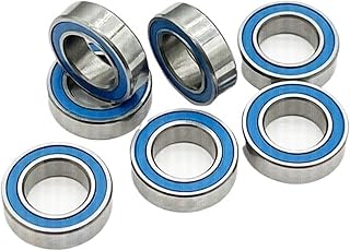 LEQUXXNR Rodamiento MR115RS (10 unids/Lote) 5 * 11 * 4mm ABEC-7 rodamientos de Bolas de MR115-2RS en Miniatura rodamiento MR115 2RS Sellado Azul