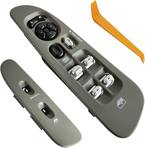 Vista 12 de 56049805AB Interruptor de ventana eléctrica maestro para Dodge Ram 1500 2500 3500 2001-2003, 2001-2003 Durango, 2001-2004 Dakota Quad Cab, 2005-2009