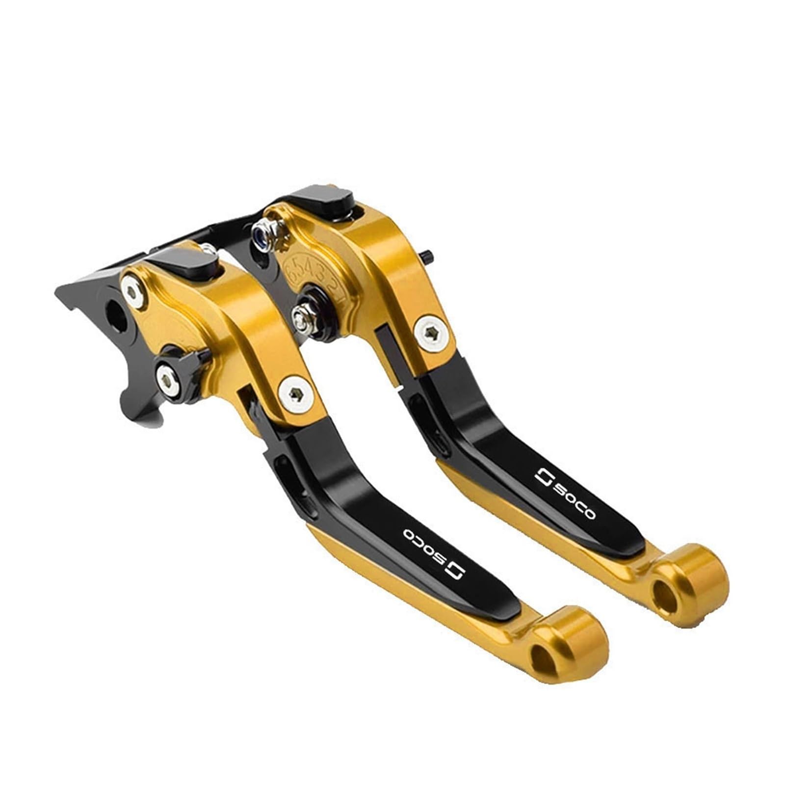 Yofdsnd C Foldable Telescopi Brake And Lutch Lever For Soco T Tcmax Ts Tsx Brake Lever Set,