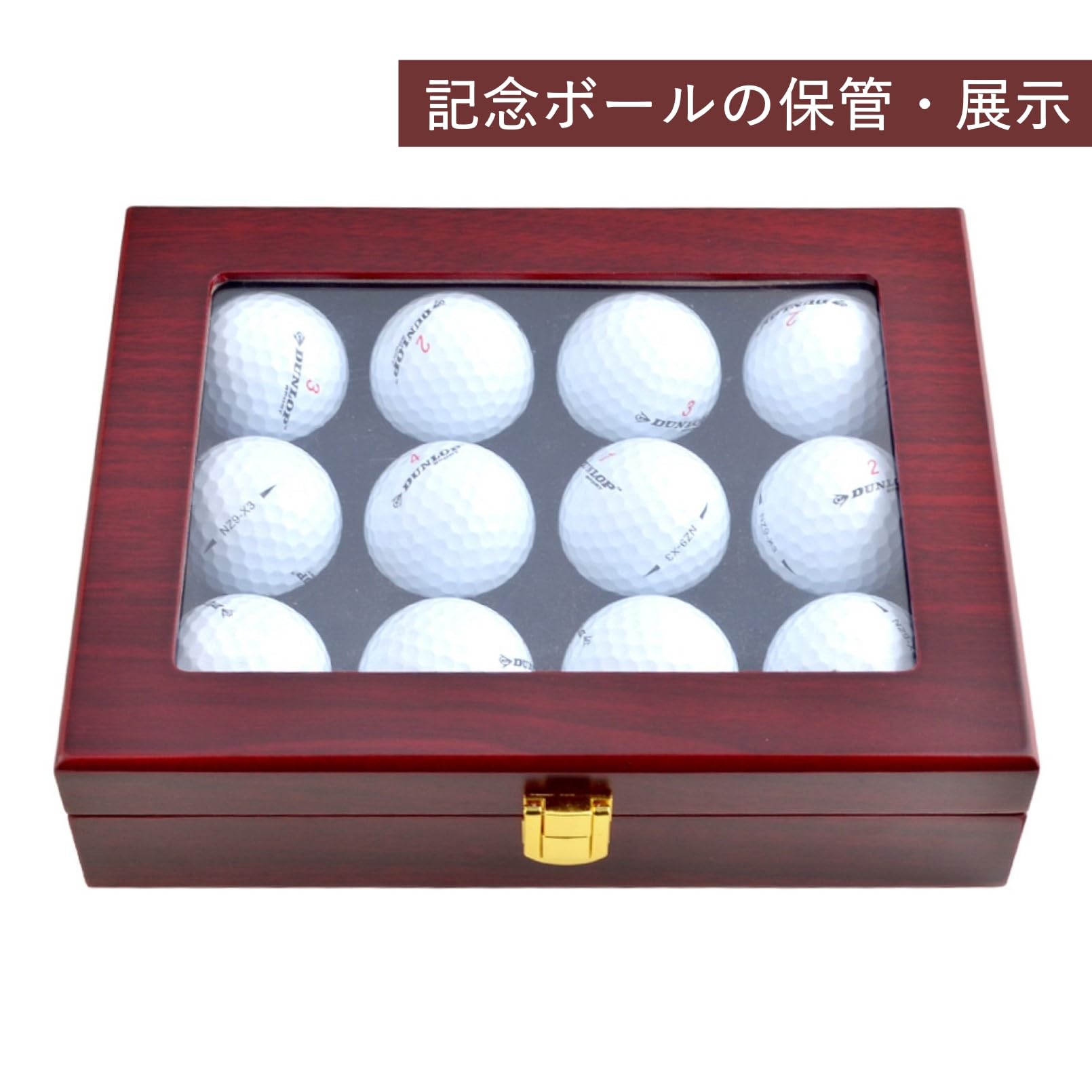Amazon | COZENTA ゴルフボール ディスプレイ コレクション ケース