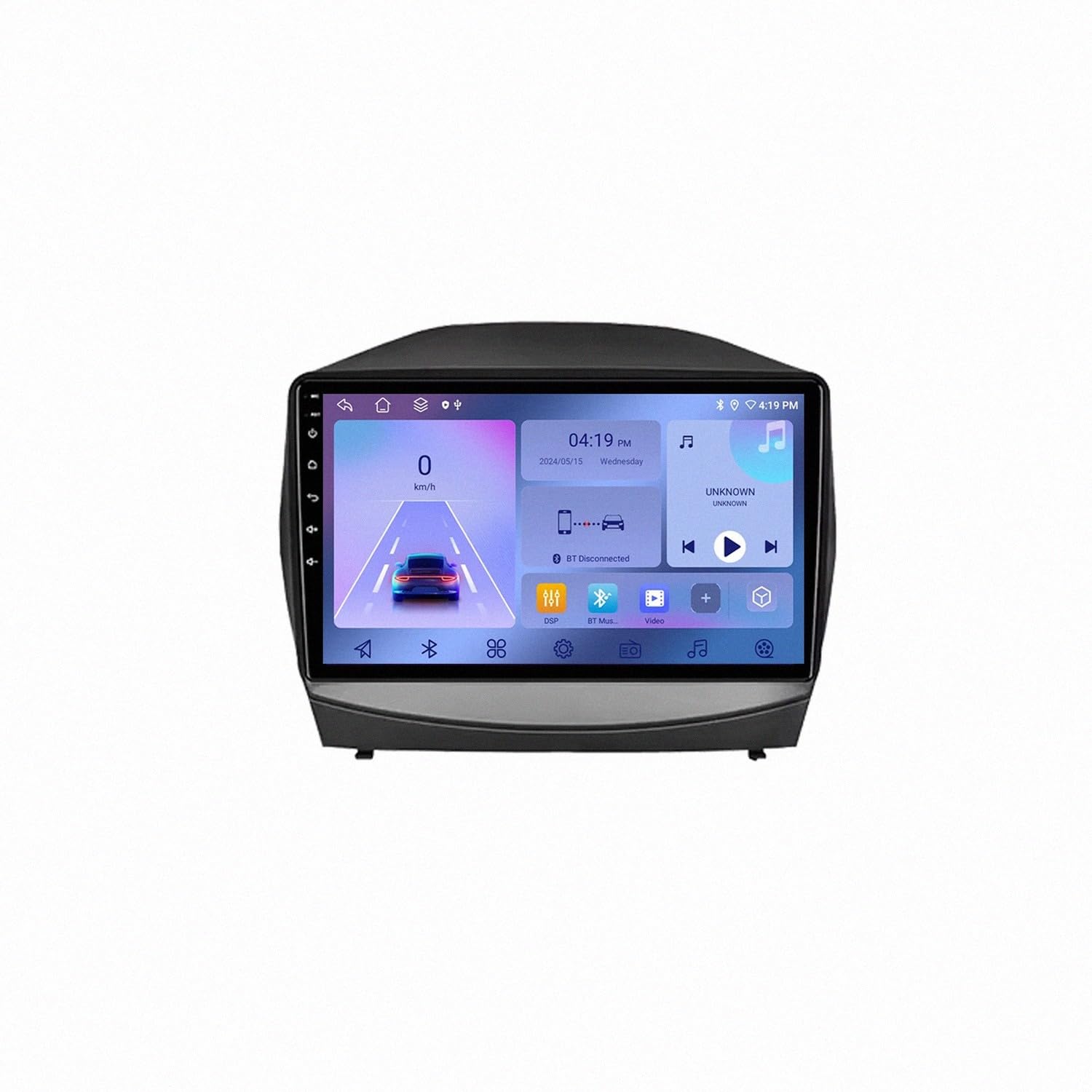 Radio de coche 2 DIN para Citroen C-Elysee 2012-2016 con Carplay y GPS integrado 8