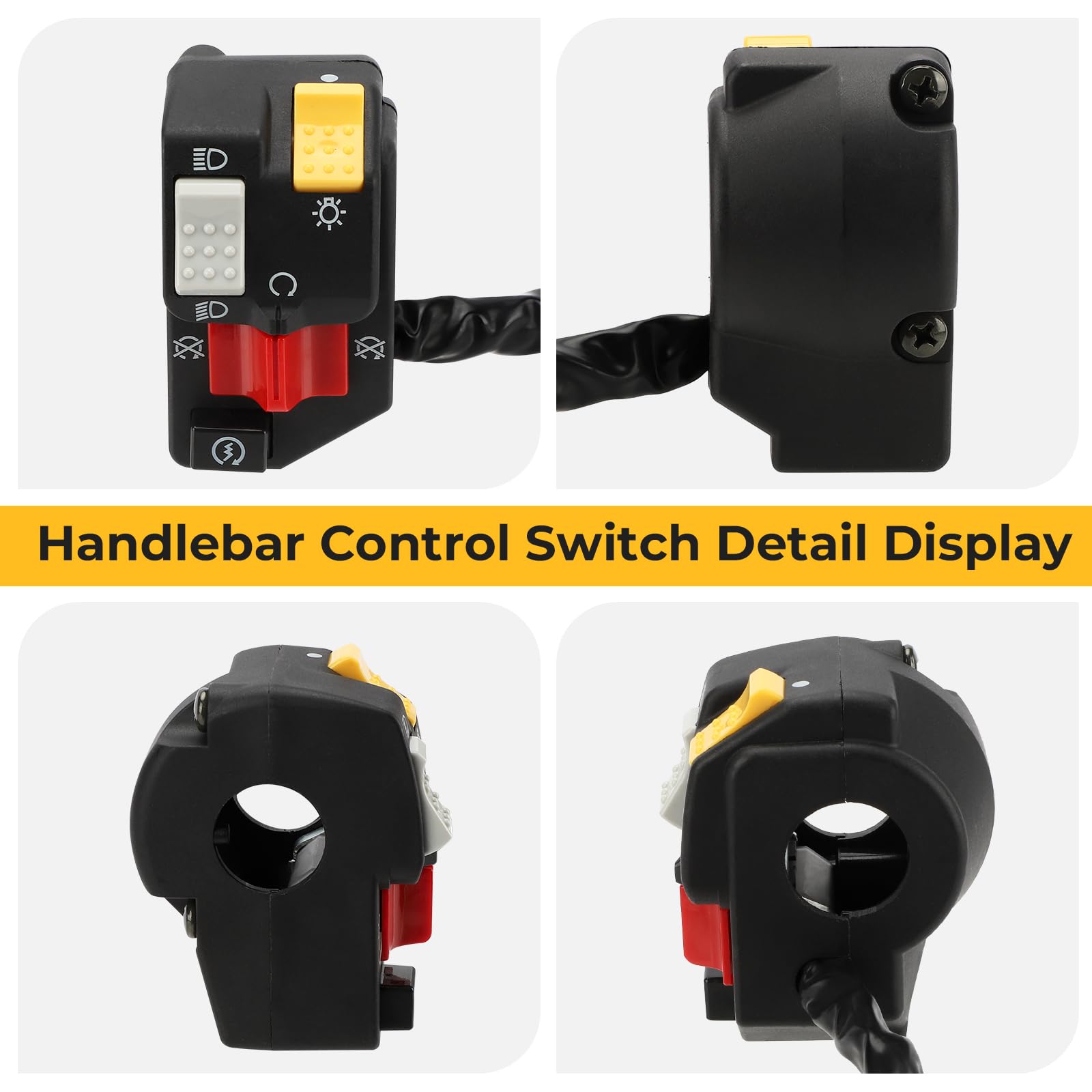 Left Handlebar Kill Switch Start Headlight For Honda TRX250EX