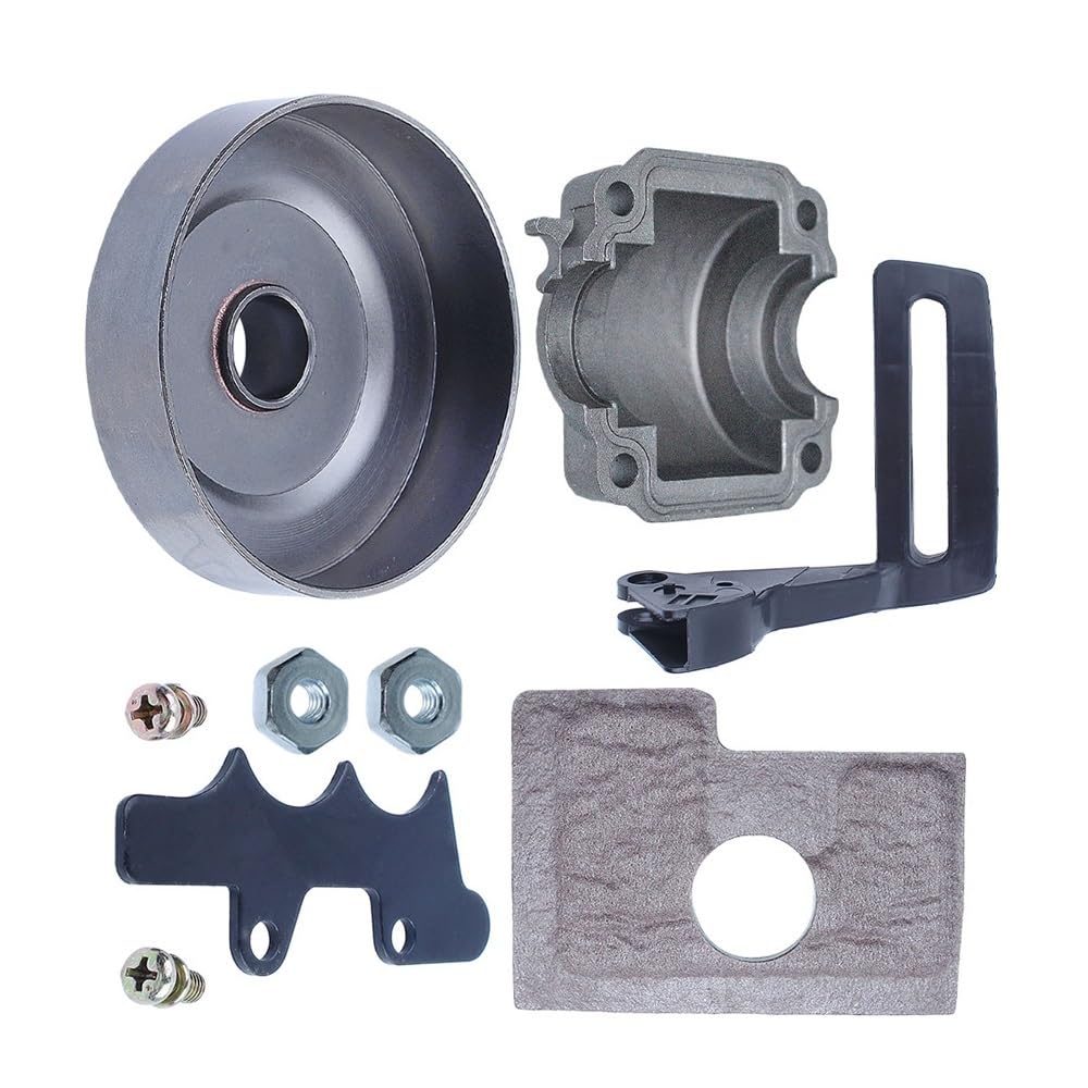 Kit de Filtro de Tambor de Embrague de Palanca de protección Delantera Apto for Herramientas y Equipos de jardinería de Cilindro S-TI-H MS180 MS170