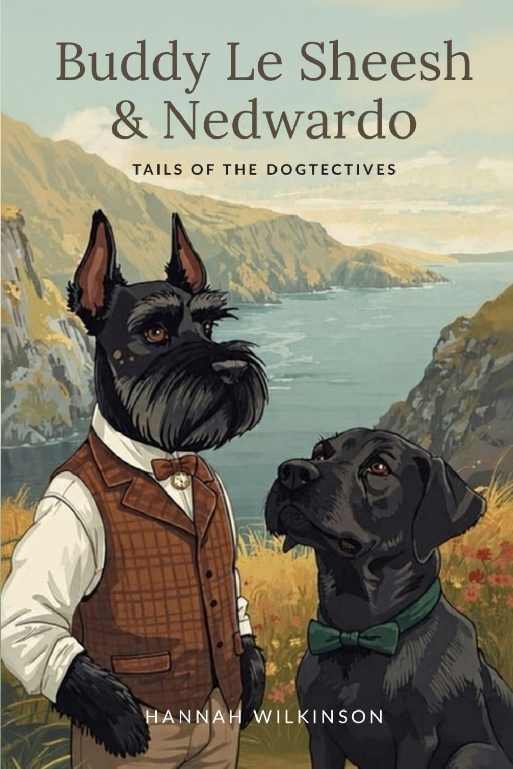 Buddy Le Sheesh and Nedwardo: Tails of the Dogtectives, A funny, charming and heartwarming children's story of two adorable dogs whose curious adventures never go quite as planned.