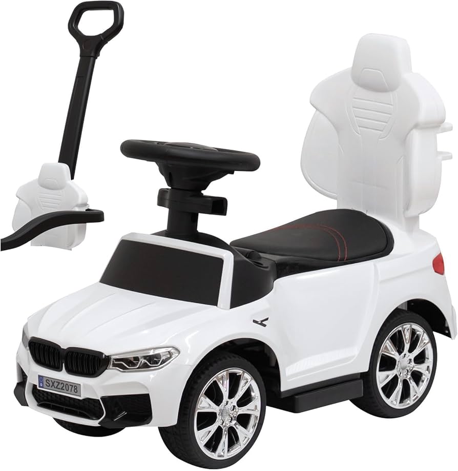 BMW 足こぎ車 Amazon.co.jp: RiZKiZ 乗用玩具 足けり 手押し 2WAY M5シリーズ 舵取り