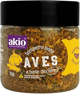 Tempero Aves 70G A Base De Alho