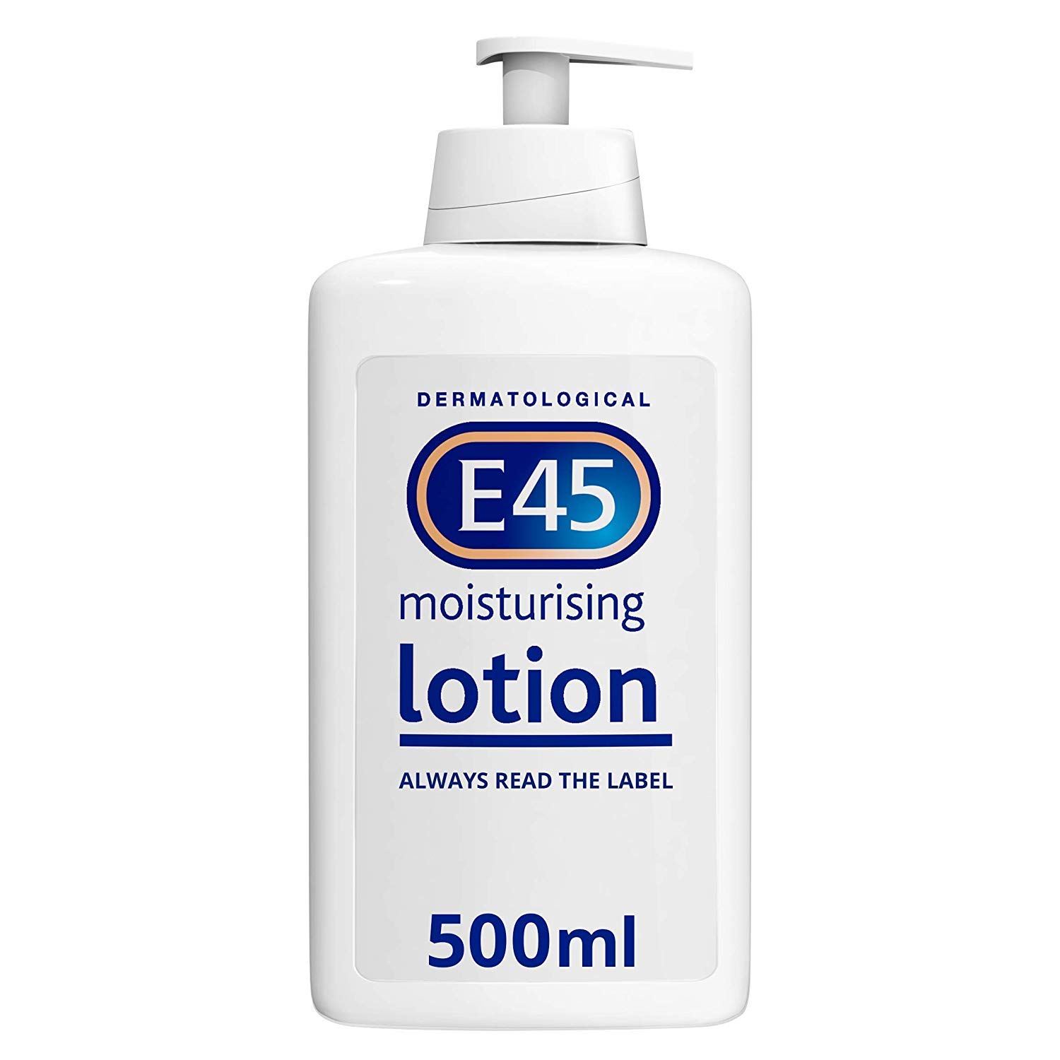 E45 Dermatological Moisturising Lotion, 500 ml