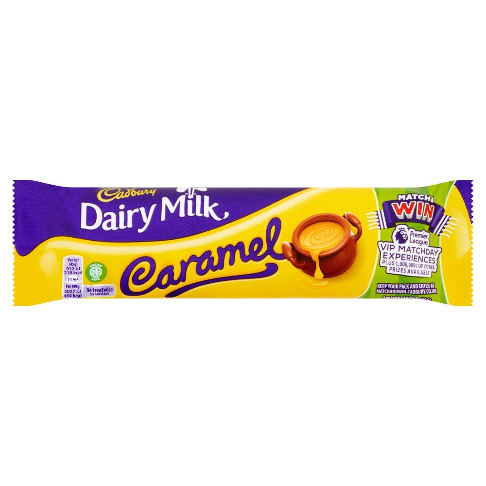 Cadbury Dairy Milk Caramel Chocolate Bar, 2.160 kg