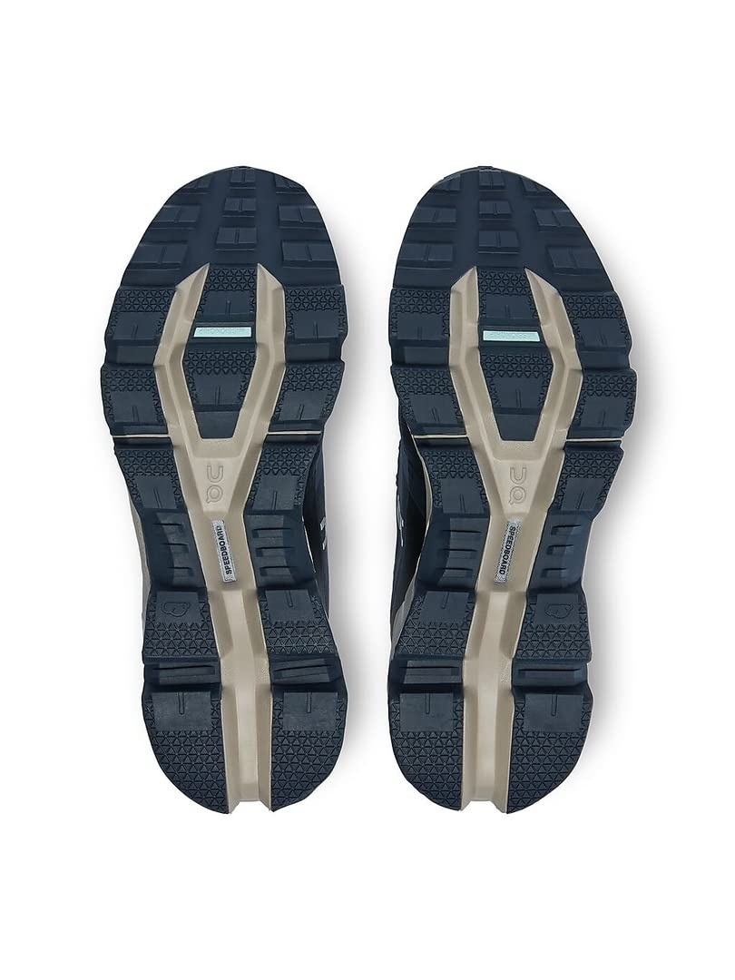 ON Cloudwander Waterproof, Botas de Senderismo Mujer, Navy Desert, 40 EU