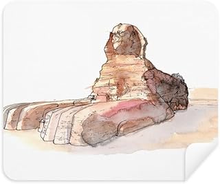Great Sphinx of Giza in Egypt Cleaning Cloth Screen Cleaner 2pcs Suede Fabric