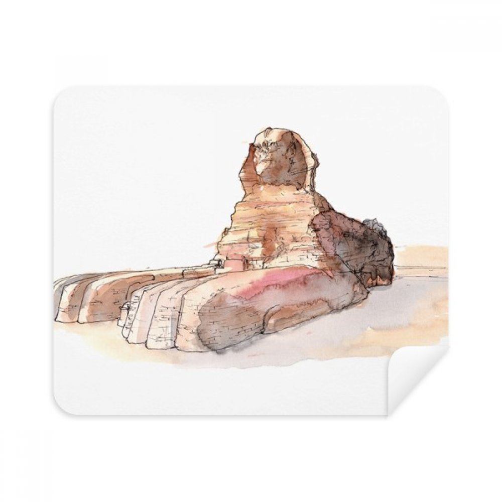 Chiffonnette écran et lunettes Sphinx de Gizeh pour éliminer les traces de doigts - 3