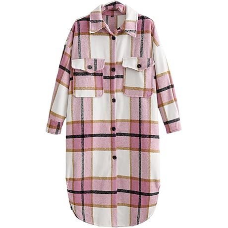 Women's Classic Plaid Flannel Jacket