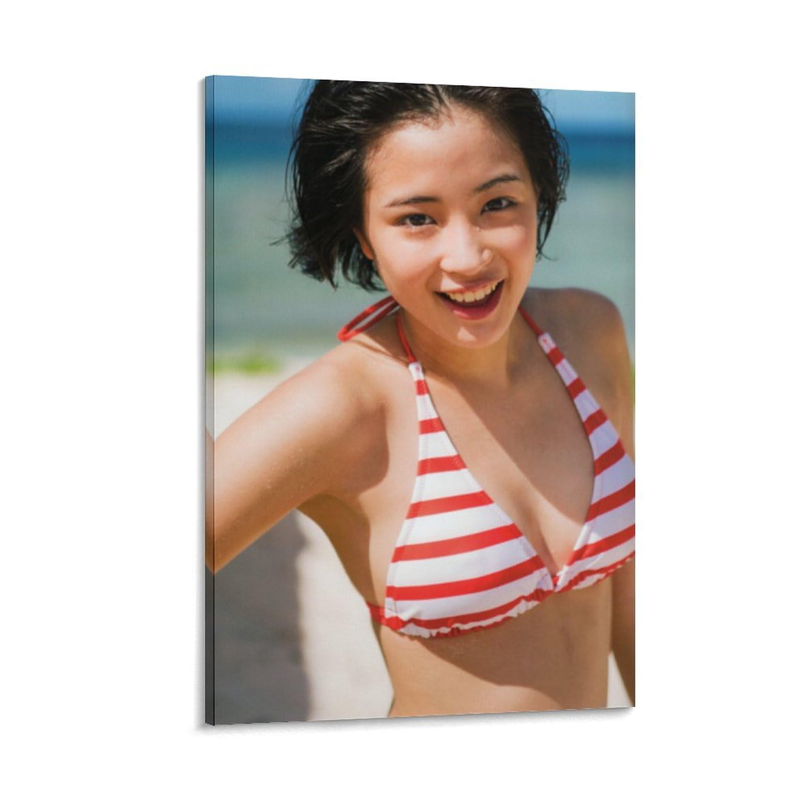 広瀬すず　　水着 Amazon.co.jp: 広瀬すず 水着ポスター キャンバス 芸術 ポスター 壁アート 画像 印刷 現代 寝室 装飾 ポスター  ホームアートワーク08x12inch(20x30cm) : ホーム＆キッチン